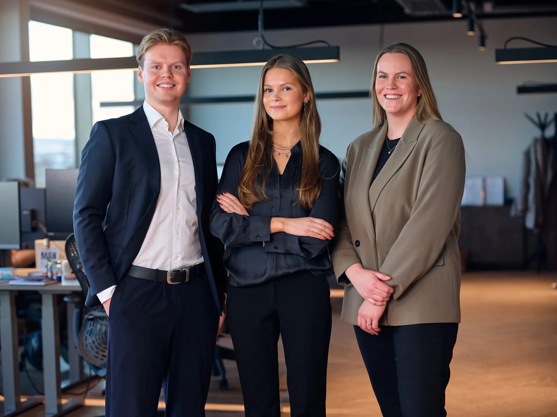 Ingi Ásmundsson, Kristín Ásta Sigurðardóttir og Eva Linda Gunnarsdóttir